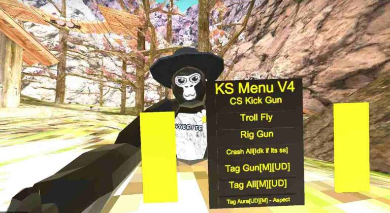 Gorilla Tag KS Menu