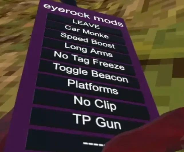 Eyerock Mod Menu Download For Gorilla Tag