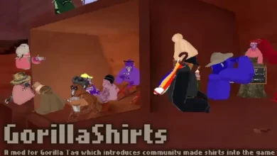 GorillaShirts Mod