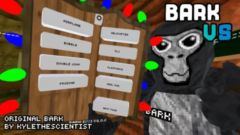 Bark V Stump Mod custom mod gameplay overview for Gorilla Tag