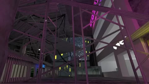 Og City custom map arena and gameplay preview for Gorilla Tag