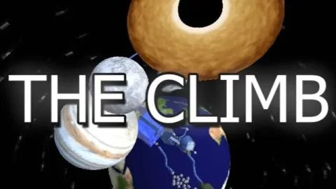 The Climb custom map arena and gameplay preview for Gorilla Tag