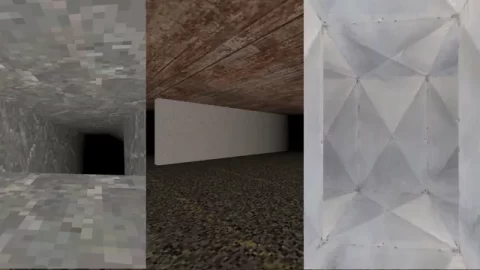 The Crawlspace custom map arena and gameplay preview for Gorilla Tag