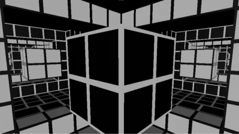 The Fractal custom map arena and gameplay preview for Gorilla Tag