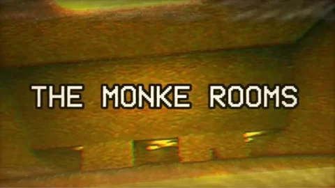 The Monke-rooms custom map arena and gameplay preview for Gorilla Tag