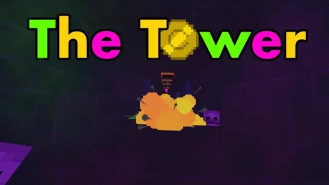 The Tower custom map arena and gameplay preview for Gorilla Tag