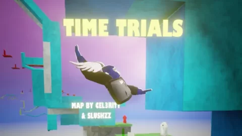 Time Trials- Update! custom map arena and gameplay preview for Gorilla Tag