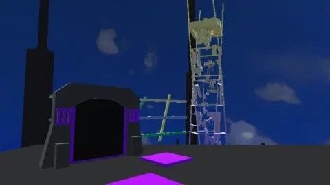 Tower of Spirraling Doom custom map arena and gameplay preview for Gorilla Tag