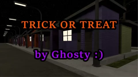 Trick or Treat! custom map arena and gameplay preview for Gorilla Tag